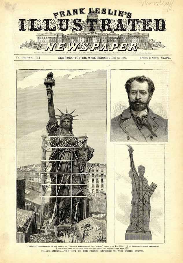 statue of liberty and august bartoldi