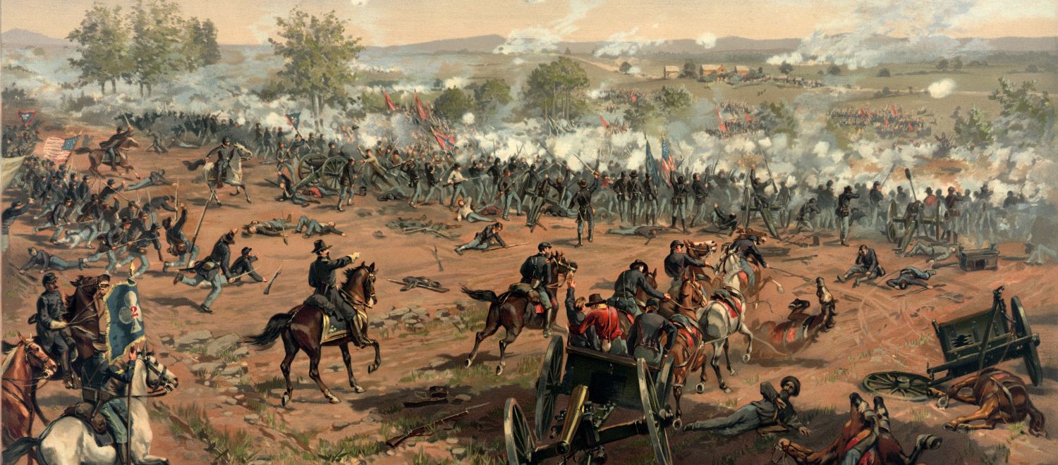 Gen. George Pickett led the famous charge at Gettysburg, a battle that cost the U.S. over 23,000 casualties.