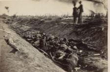 There were nearly 23,000 casualties in a single day at Antietam, including piles of corpses at the Bloody Lane.
