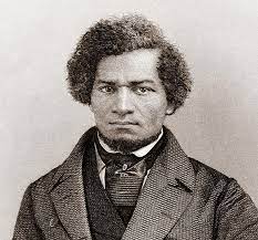 Frederick Douglass gave a powerful speech against slavery in Manchester.