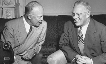 Ike appointed Earl Warren, the moderate Republican governor of California as Chief Justice in 1953. California State Archives.