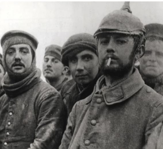 German soldiers in WWI