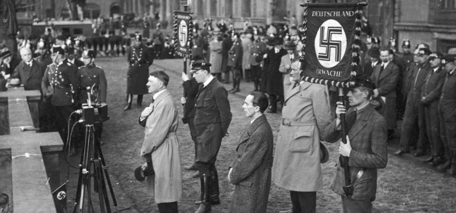 The Spanish flu epidemic may have helped Adolph Hitler rise to power in 1932. He spoke at a Nazi rally at the Lustgarten next to the Berliner Palace on April 2 in that year. National Archives Poland.