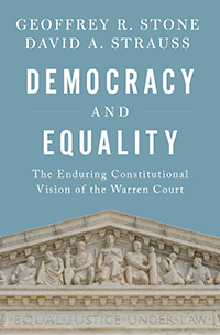 Book cover of "Democracy and Equality"
