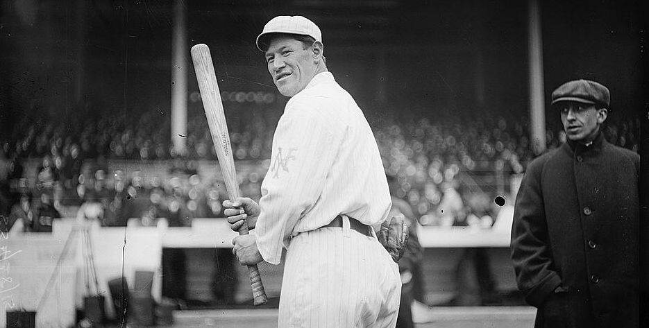 Jim Thorpe at the Polo Grounds in New York.