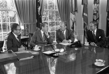 Haig, Nixon, Kissinger, Ford