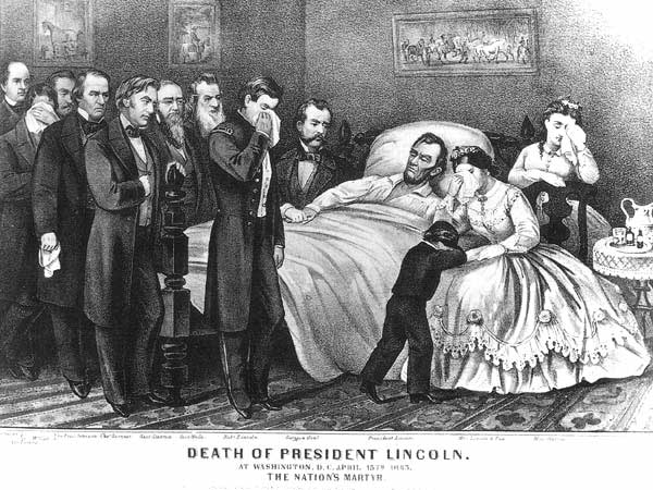 When Lincoln was assassinated, Secretary of War Stanton took charge of the investigation and eventual execution of the conspirators.