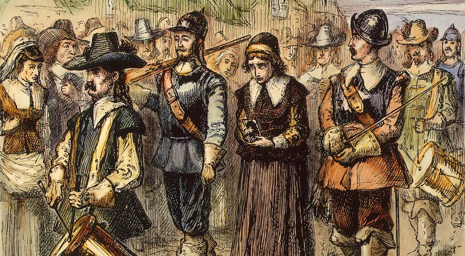 Mary Dyer was hanged on Boston Common June 1, 1660 for worshiping as a Quaker.