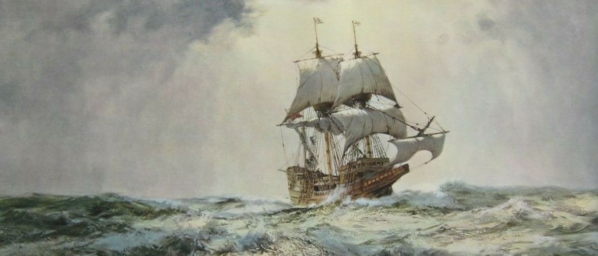 Mayflower by Montague Dawson
