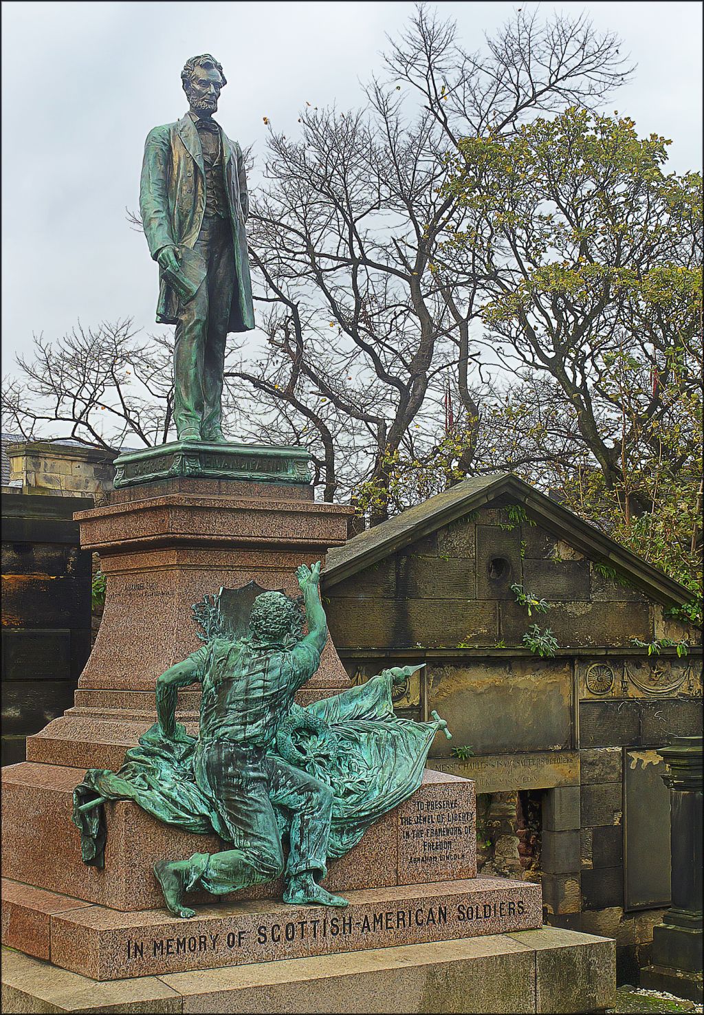 Scottish-American Soldiers of the American Civil War, Calton Hill Cemetery, Edinburgh