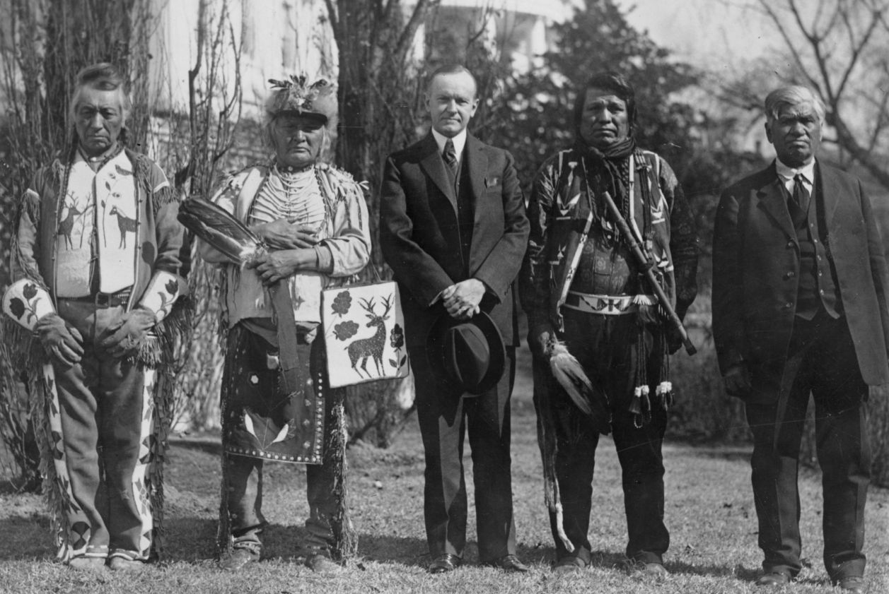 On June 2, 1924, President Coolidge signed a bill granting Indians full citizenship.