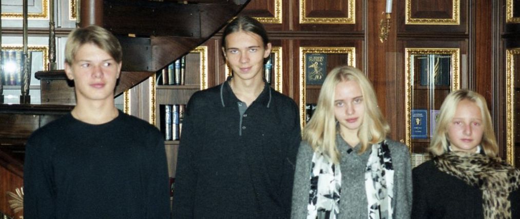 Sergei Pugachev, once Putin's banker and now stripped of his fortune and hiding in France, recently posted photos of his sons with Putin's rarely seen daughters, now kown as Katerina Tikhonova and Maria Vorontsova.