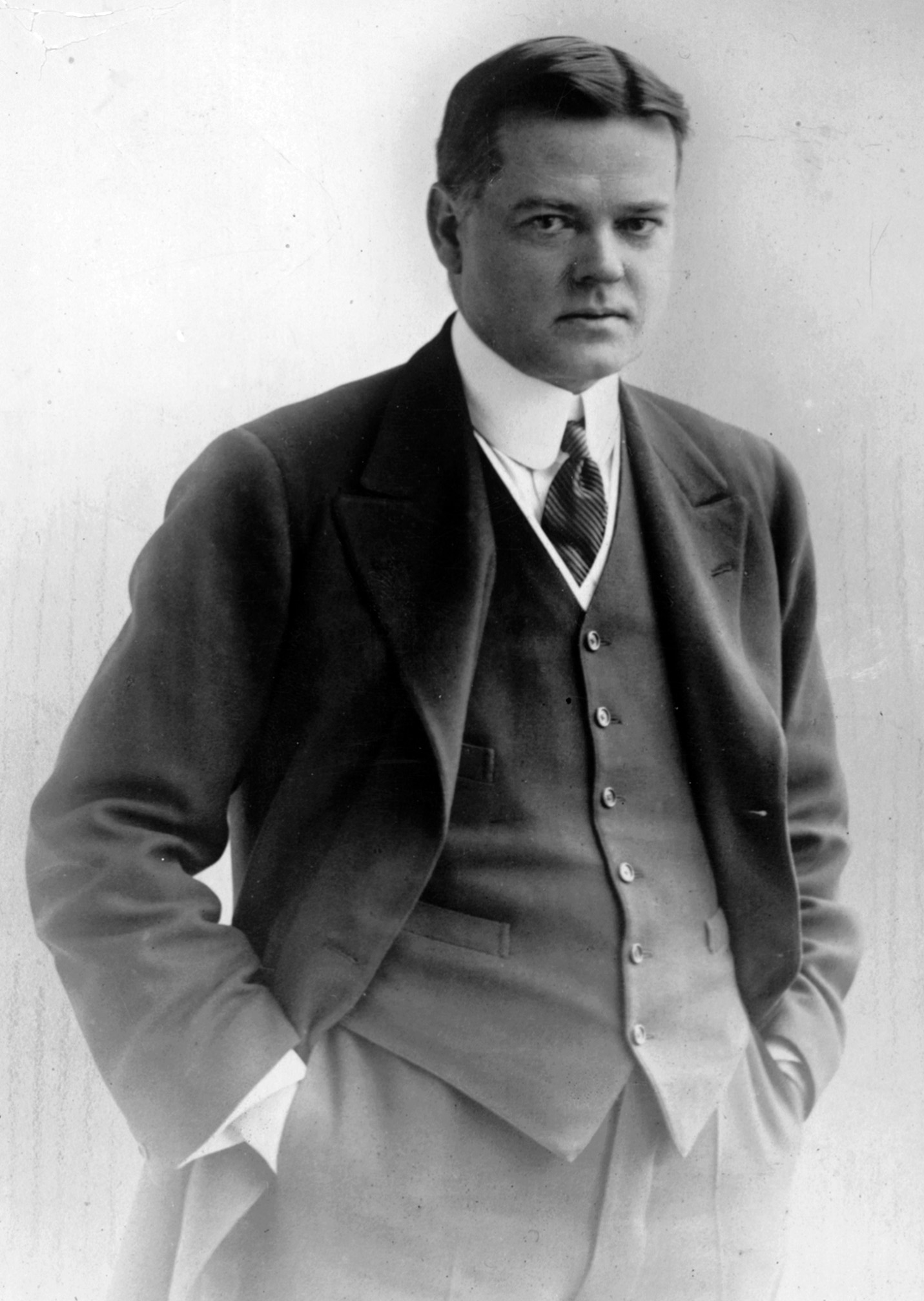 At the start of the war, Herbert Hoover was a 40-year-old mining engineer who was a no-nonsense, ambitious, get-it-done kind of American. He organized and build the Commission for Relief in Belgium (CRB).