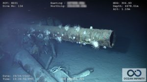 The remains of the USS Nevada were recently found southwest of Hawaii.