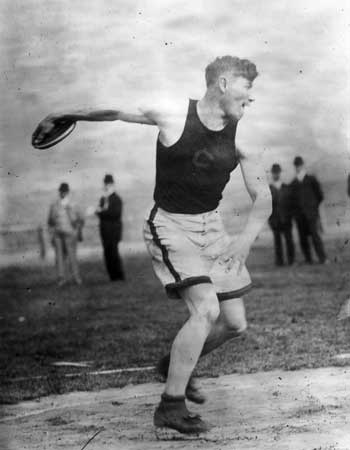 Jim Thorpe at the 1912 Olympics in Stockholm, Sweden