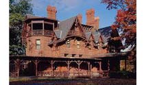 Mark Twain House and Museum in Hartford, Connecticut
