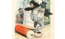 Tariff Cartoon, American Heritage Archives
