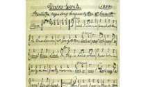 Dixie's Land: Original Handwritten Composition
