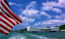 USS Arizona Memorial in Honolulu, Hawaii