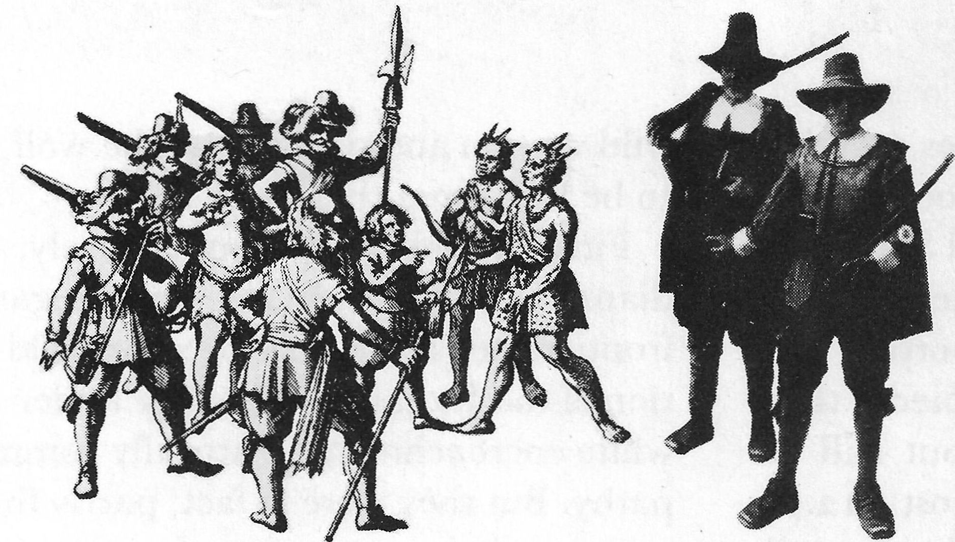 Guns at Jamestown and Puritan New England
