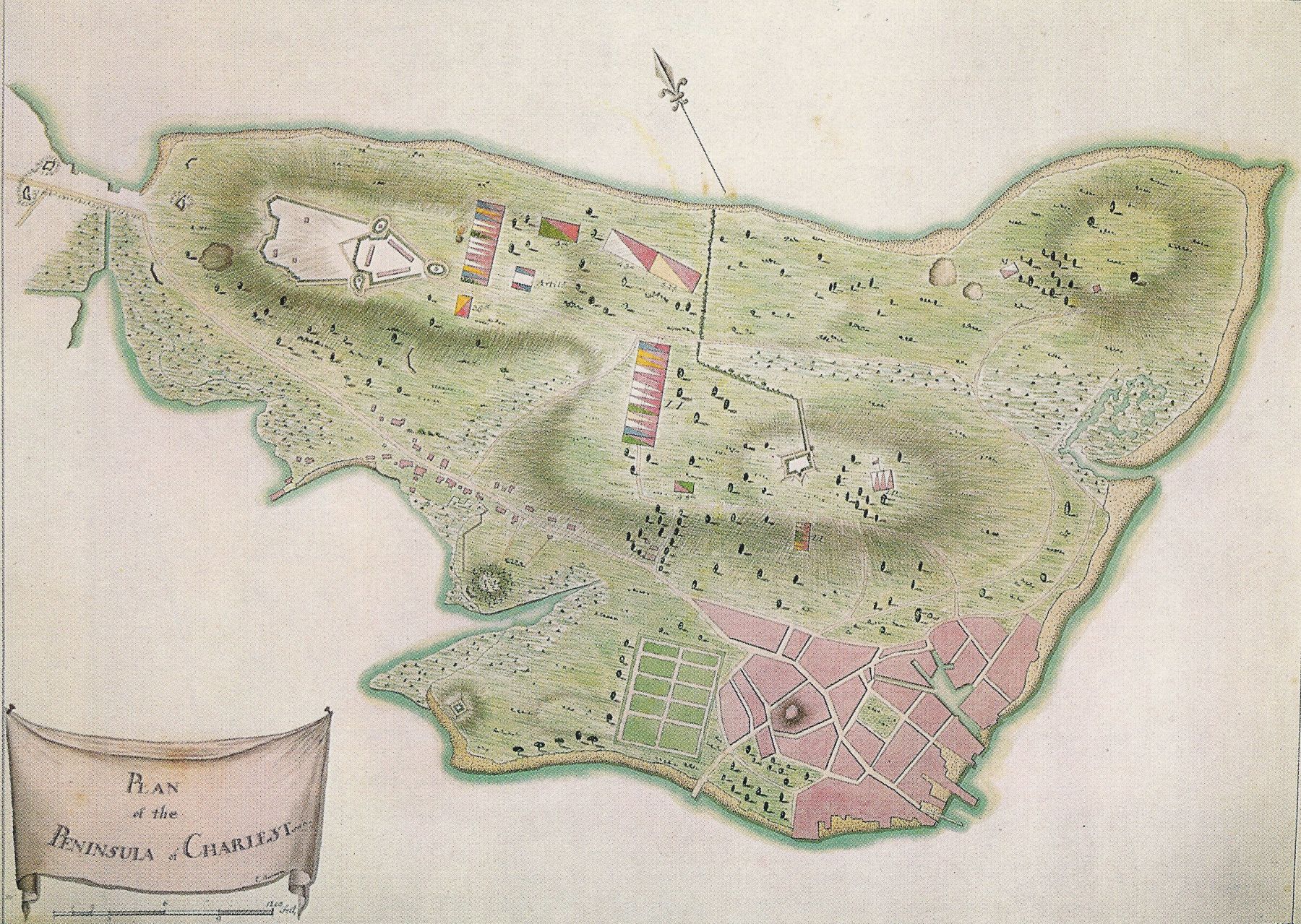 Alnwick map of Charleston