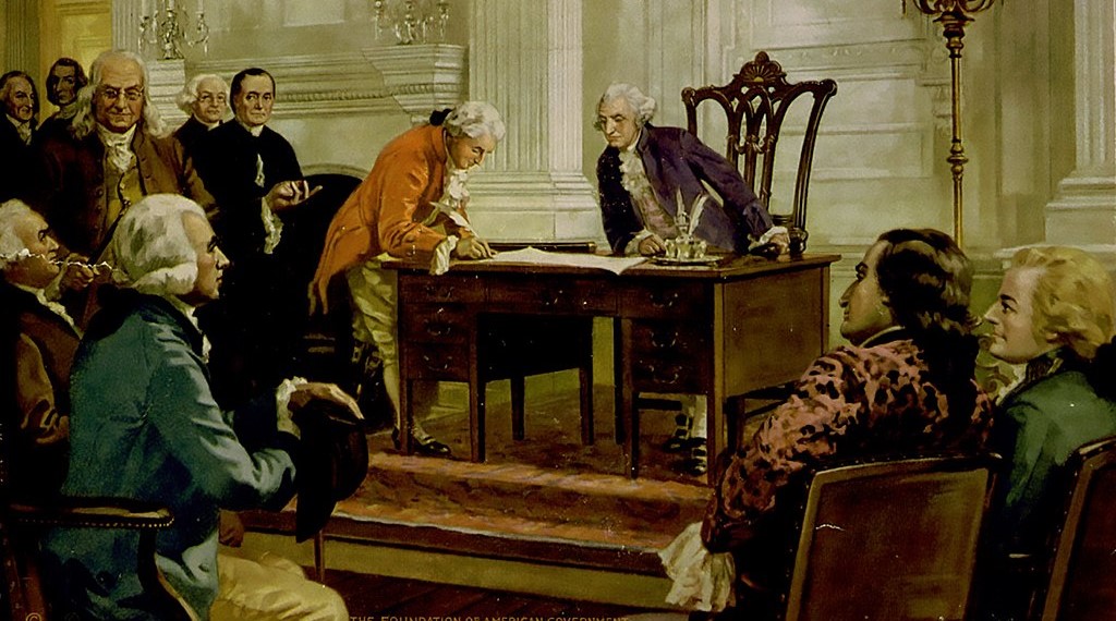 constitution signed