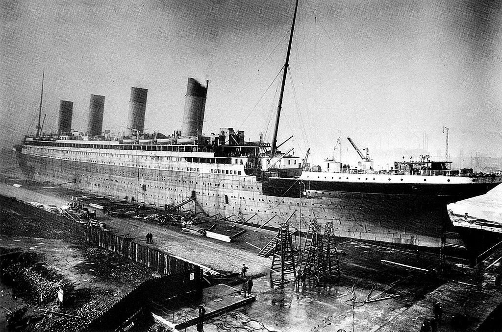 titanic launch