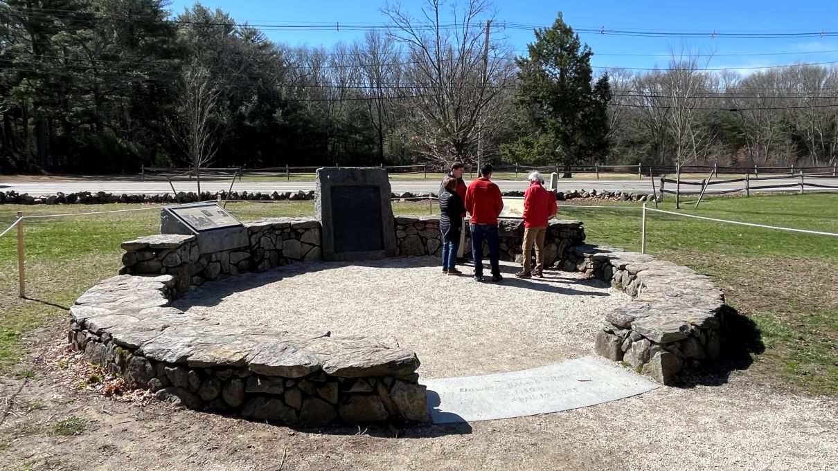 paul revere capture site