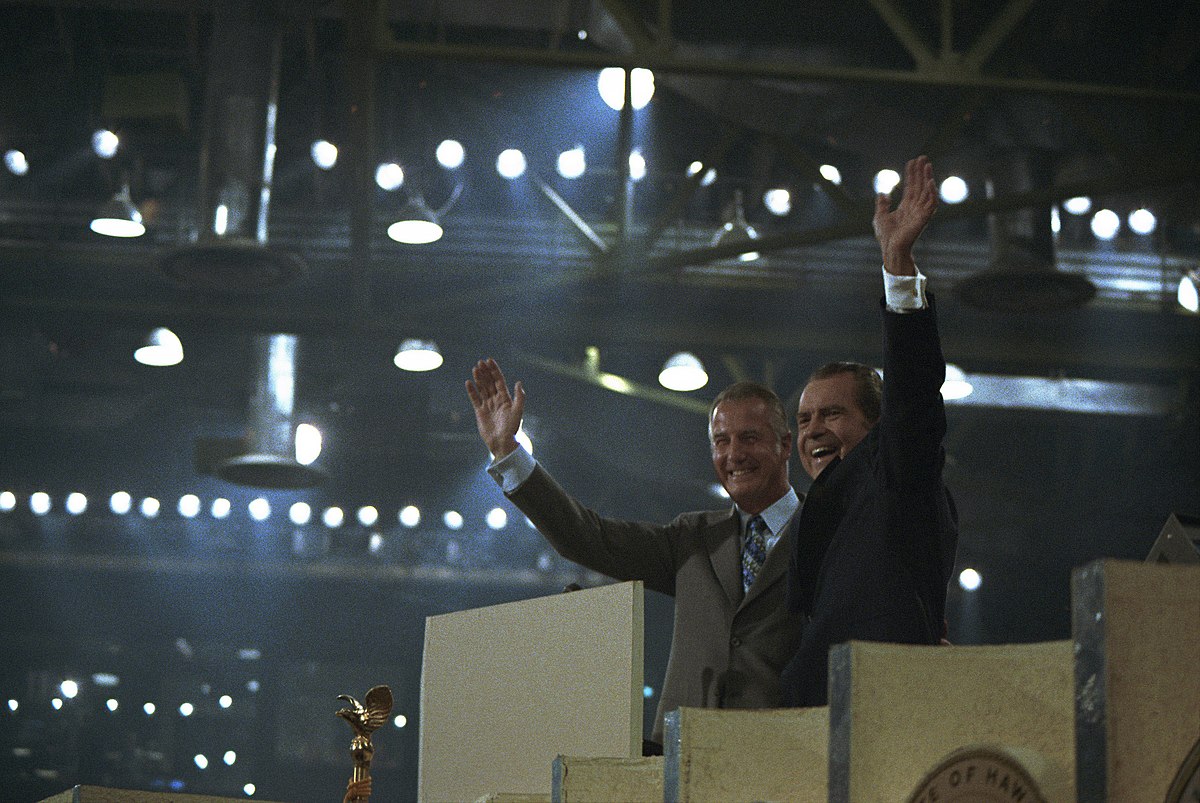 nixon-agnew 1972 GOP convention