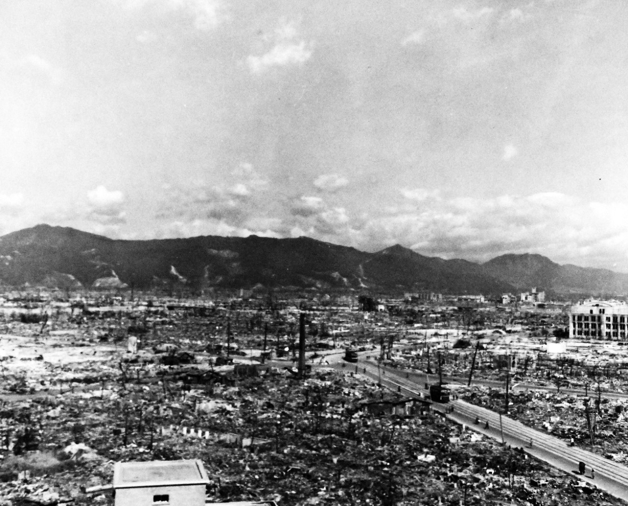 destruction of hiroshima