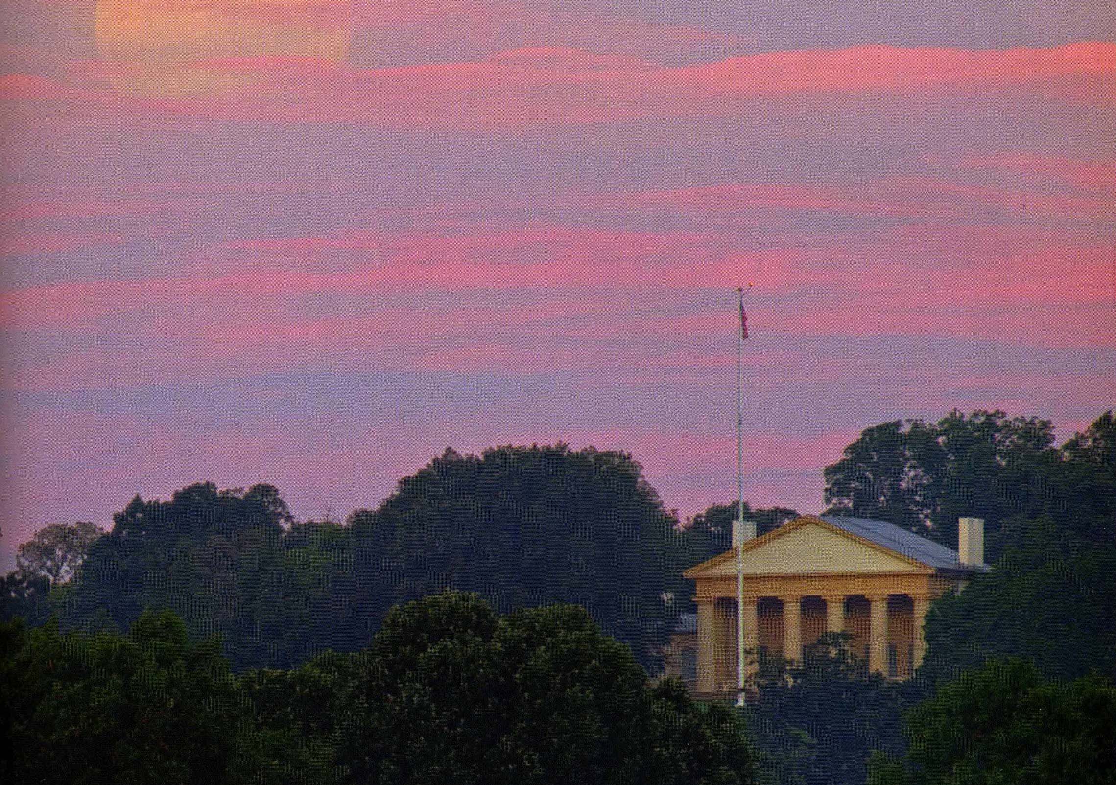 Joining the South meant Lee would lose his beloved Arlington House (above), which sits on a rise overlooking Washington, D.C. Lee and his wife Mary had called Arlington their home for 30 years and raised their seven children there.