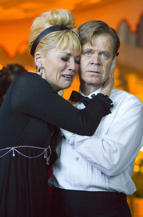Sharon Stone and William H. Macy, husband and wife in Bobby.