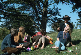 Hippies do their thing(s) in San Francisco, 1967. 