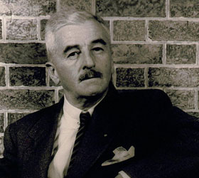 William Faulkner, photographed by Carl Van Vechten, 1954.