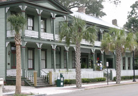 The old Florida House Inn, in even older Fernandina Beach.