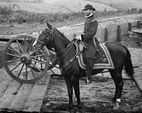 Sherman outside Atlanta, shortly before leaving on his march to the sea.