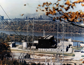The atomic power plant at Shippingport, Pennsylvania.