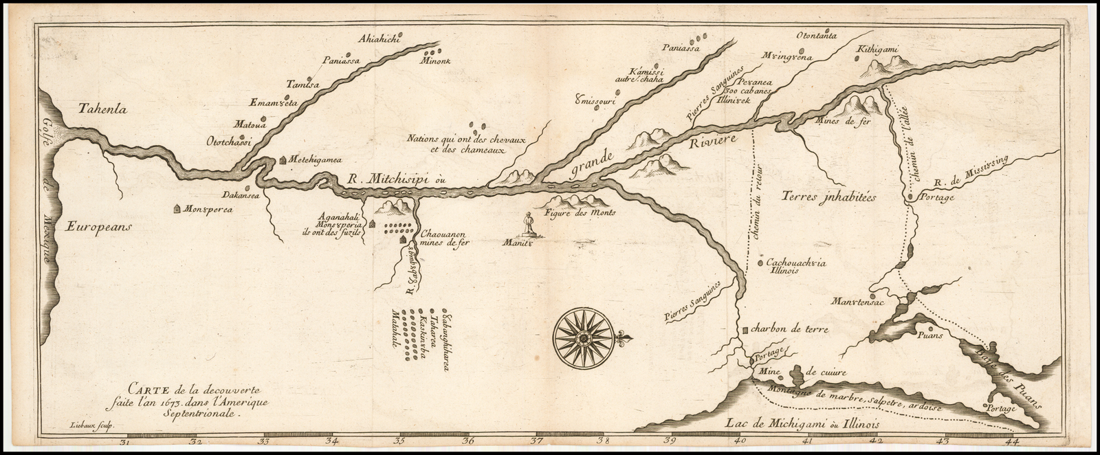 marquette and jolliet map