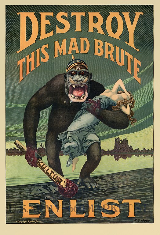 anti german poster