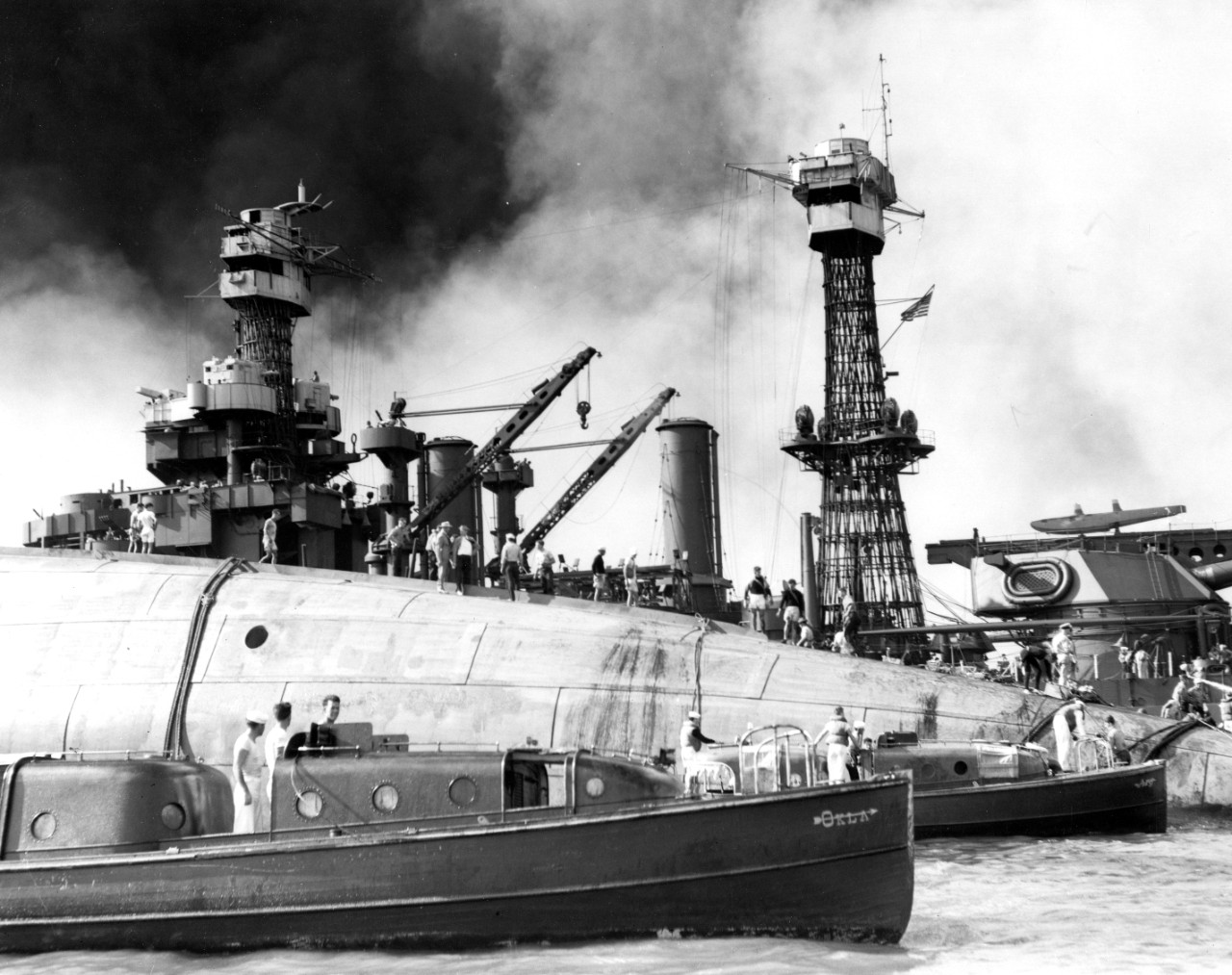 USS oklhoma rescue