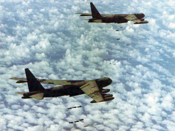 B-52s bombing Cambodia - US Army