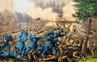 After recovering from his first wound, Holmes returned to the army and fought at the Battle of Fair Oaks, when Gen. McClelland nearly reached Richmond in May 1862 before falling back.
