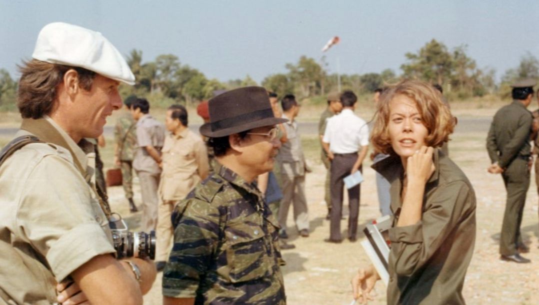 Elizabeth Becker (right), the author of our article on Catherine Leroy, was herself a reporter in Vietnam and Cambodia.