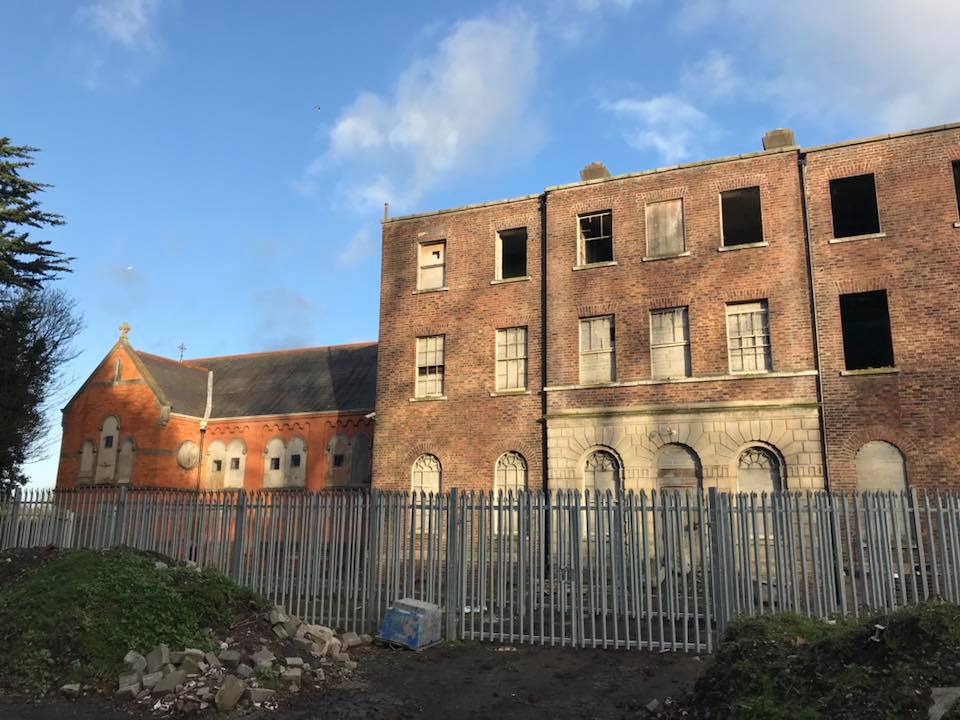 Belcamp Hall was most recently used as a school, but since it suffered a fire in 2004 the estate has largely fallen into ruin.