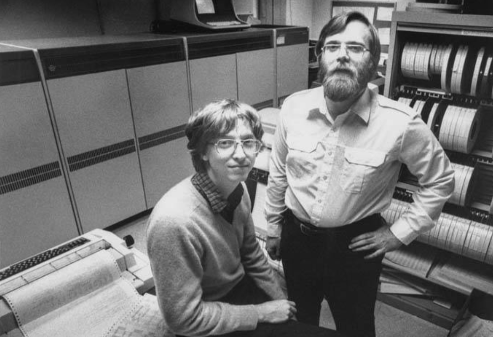 Bill Gates and Paul Allen