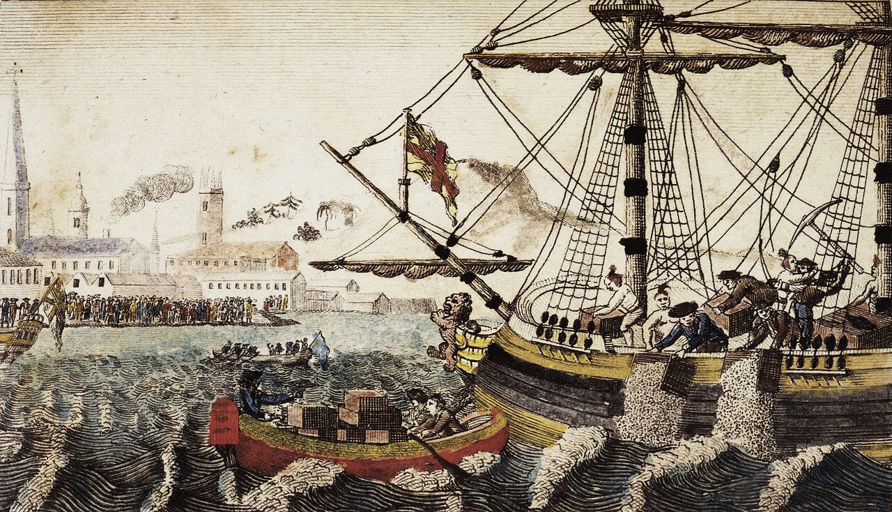 Boston Tea Party, Library of Congress