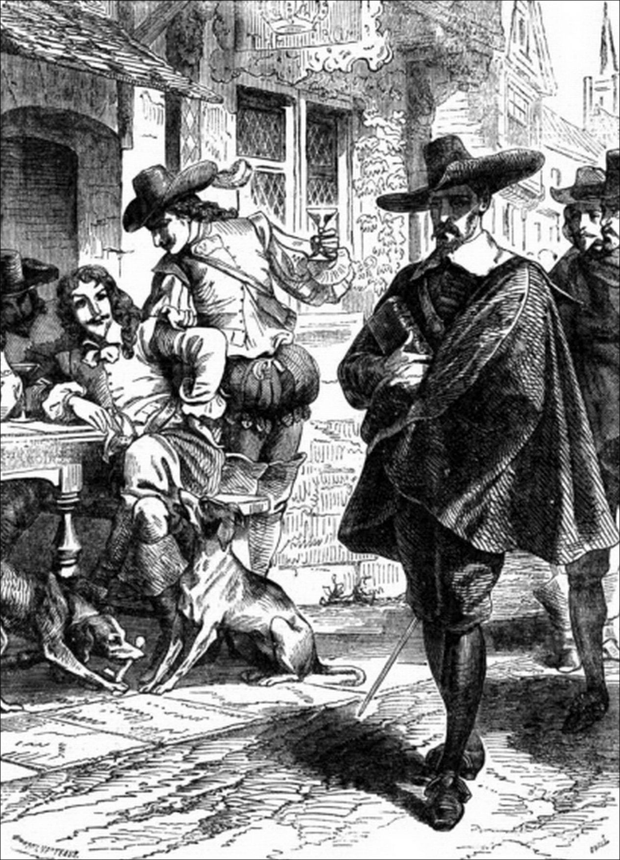 The divide between Cavaliers and Puritans derived from rival factions during the 17th-century English Civil War.&nbsp;The former were supporters of the King known for flamboyant clothing, long hair, and an appreciation for courtly pleasures, while the later were&nbsp;strict parliamentary reformers.&nbsp;