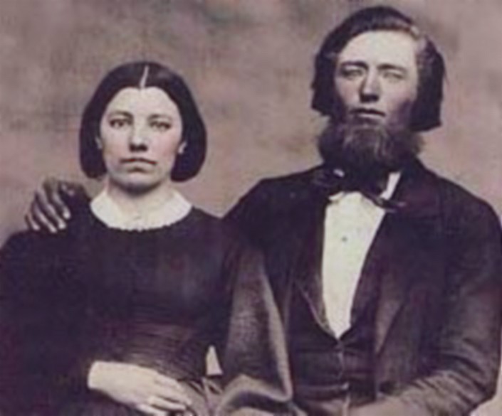 Laura's parents, Caroline and Charles Ingalls