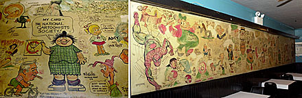 Cartoon Mural