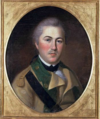 Charles Willson Peale painted a portrait of "Light-Horse Harry" Lee in 1782